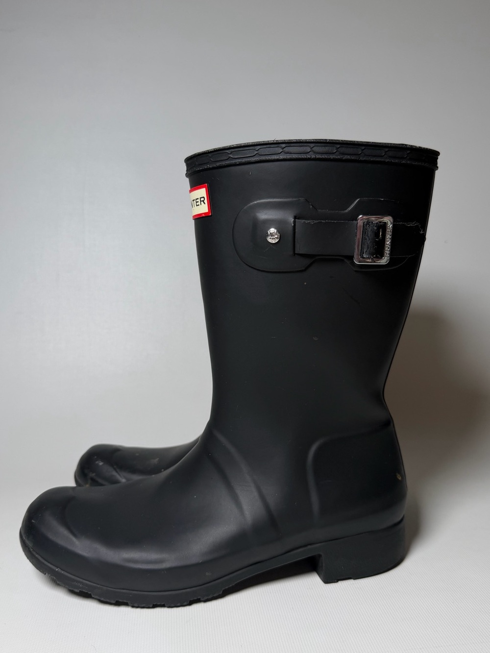 Hunter Short Wellies - sz US8 - Picture 2 of 6
